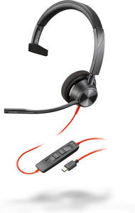HP Poly Blackwire C3310 Monol USB-C/A