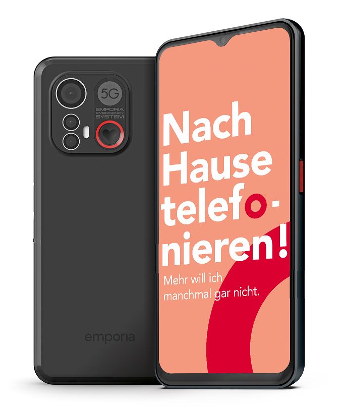 Emporia ME.6, 5G smartphone black