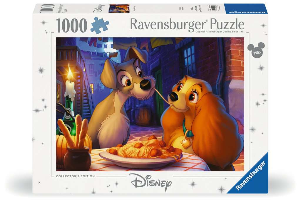 Lady and the Tramp - Puzzle 1000 pieces