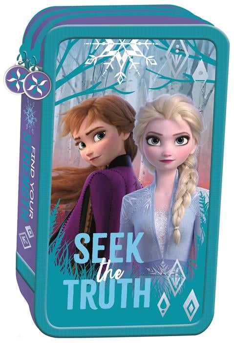 Disney Frozen / Die Eiskönigin - Doppeldeckermäppchen mit Inhalt
