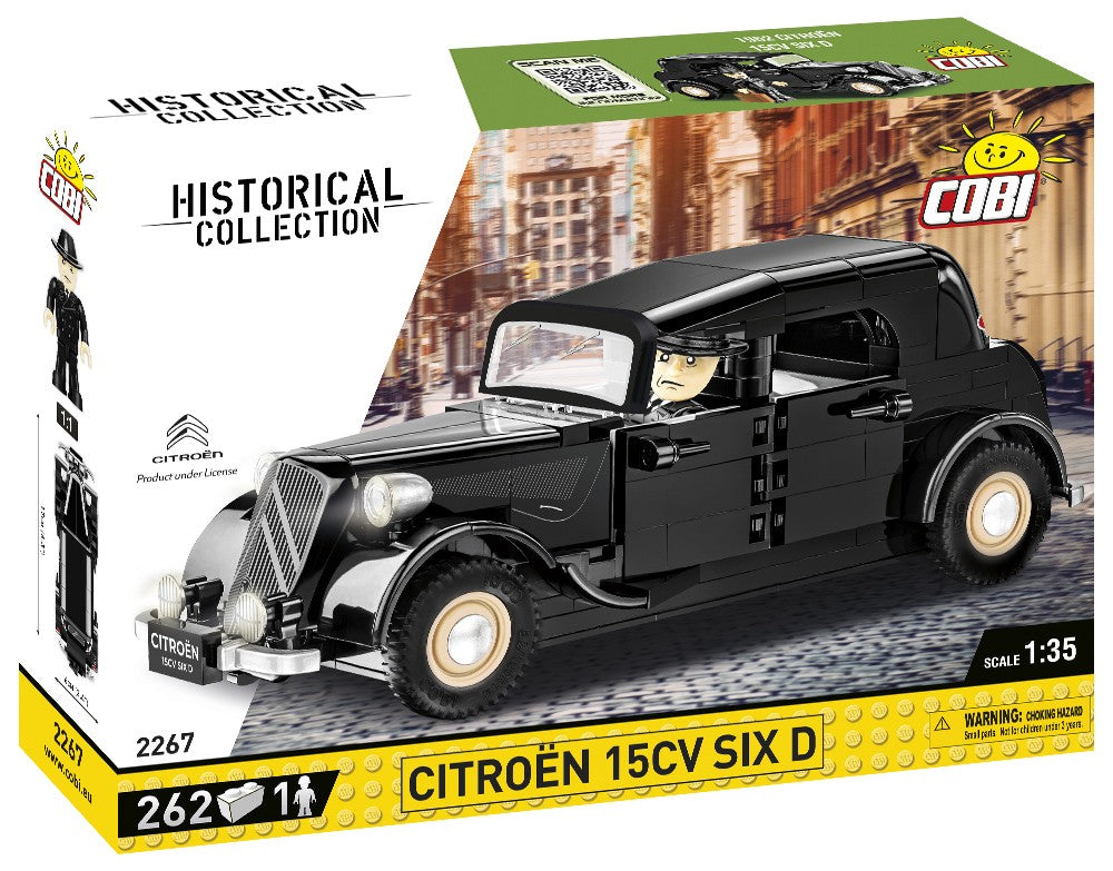 Cobi 2267 - Konstruktionsspielzeug - CITROEN 15CV SIX D