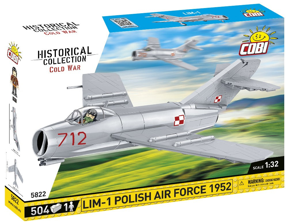 Cobi 5822 - Konstruktionsspielzeug - LIM -1 POLISH AIR FORCE 1952