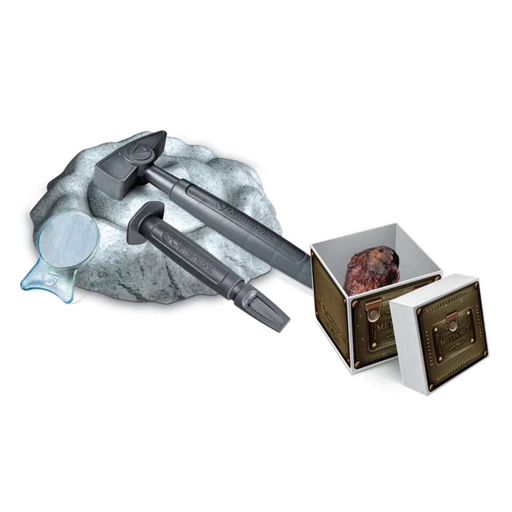 Clementoni 59309 - Excavation Set Original Meteorite Stone - Galileo Discovery