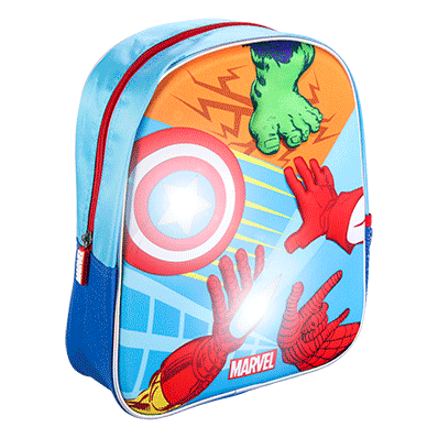 Marvel Avengers - 3D Backpack with Light 31 cm