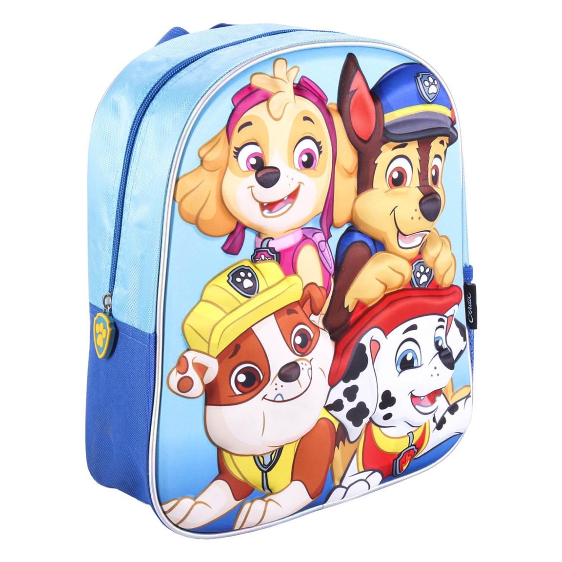 Paw Patrol - 3D Backpack 31 cm blue