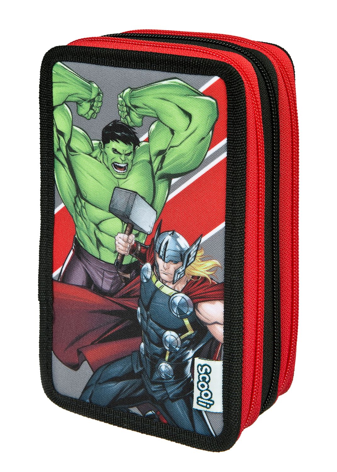 Avengers - Tripledecker, filled school pencil case