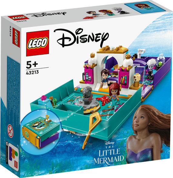LEGO® 43213 - Disney Die kleine Meerjungfrau - Märchenbuch (134 Teile)
