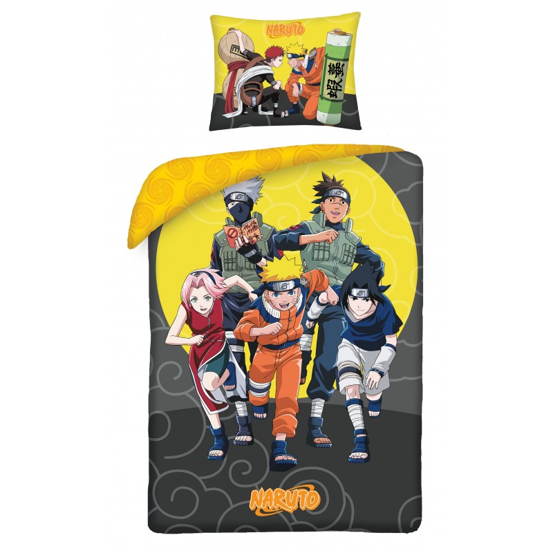 Naruto - bed linen - 140 x 200 cm + 70 x 90 cm