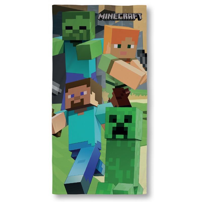 Minecraft - Bath towel 70 x 140 cm
