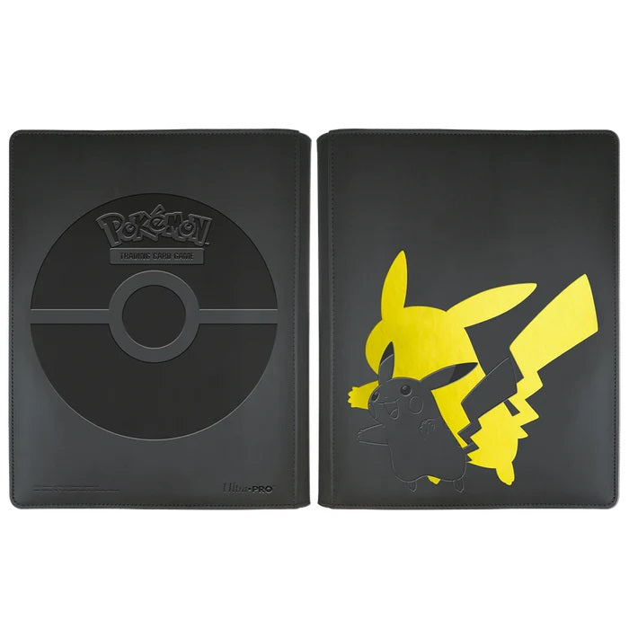 PKM Pikachu 9-Pocket Zippered PRO-Binder for Pokemon