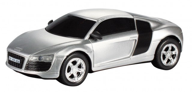 Audi R8 silver/silver - car model
