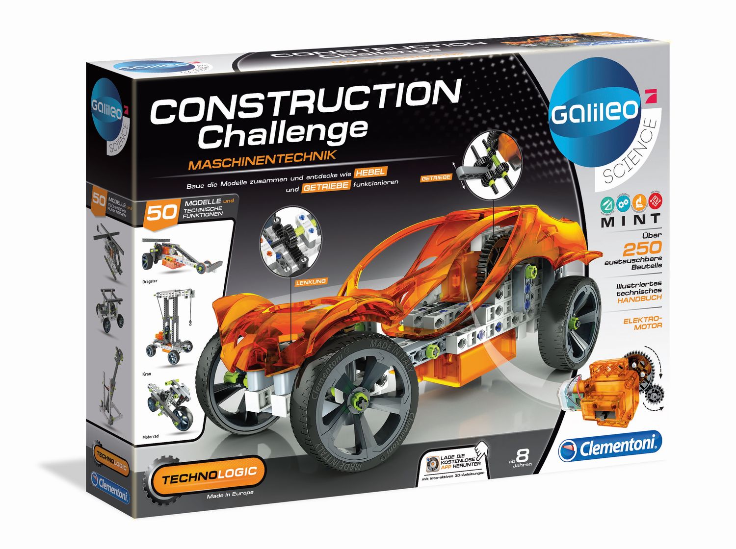 Clementoni 69382 - Galileo Construction Challenge - Mechanical Engineering