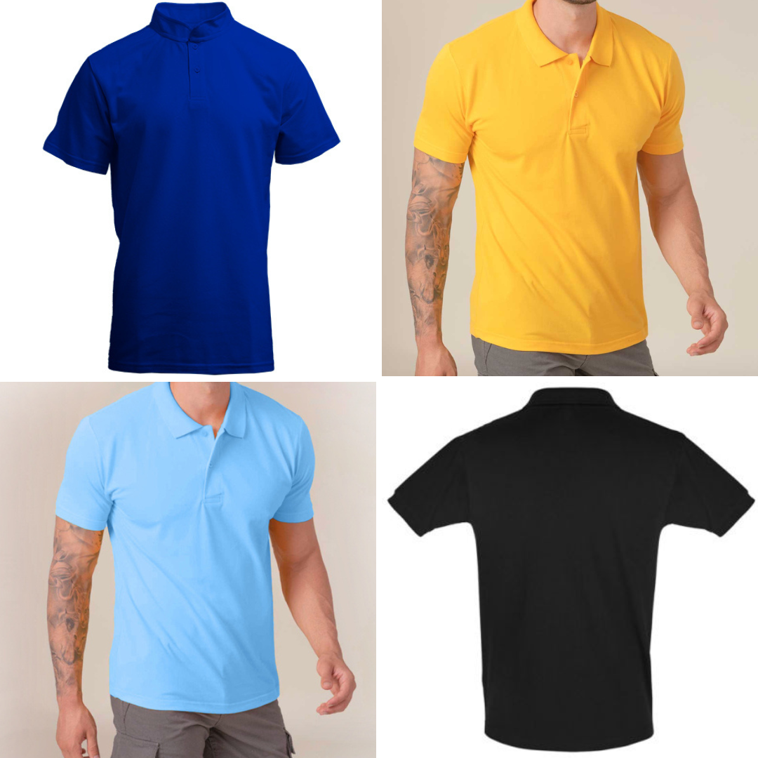 Men's Polo MIX by GRIZZLY, D.A.D, GRAPHIX