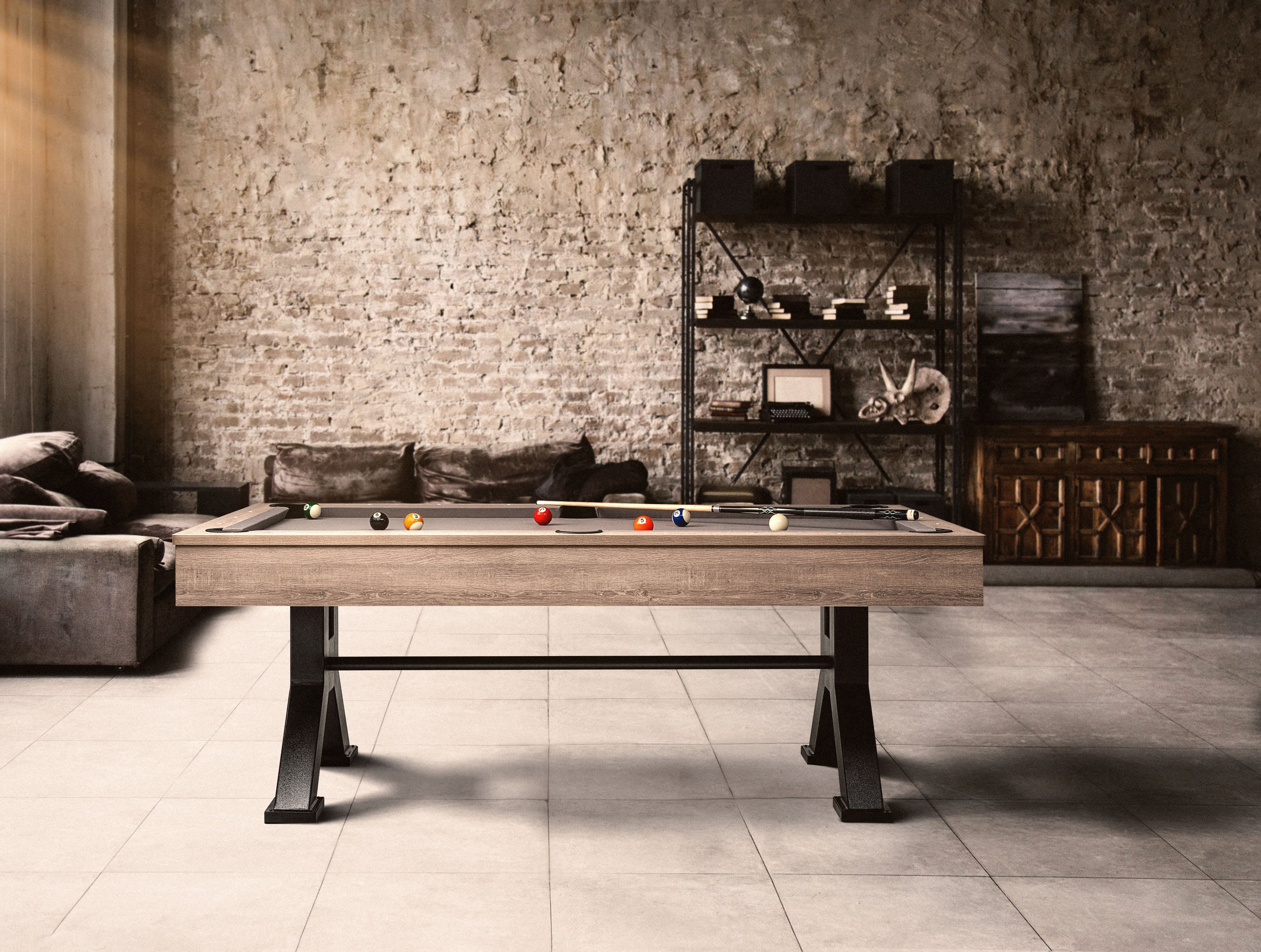 Billard Newline 5ft. mit Werkstoffplatte