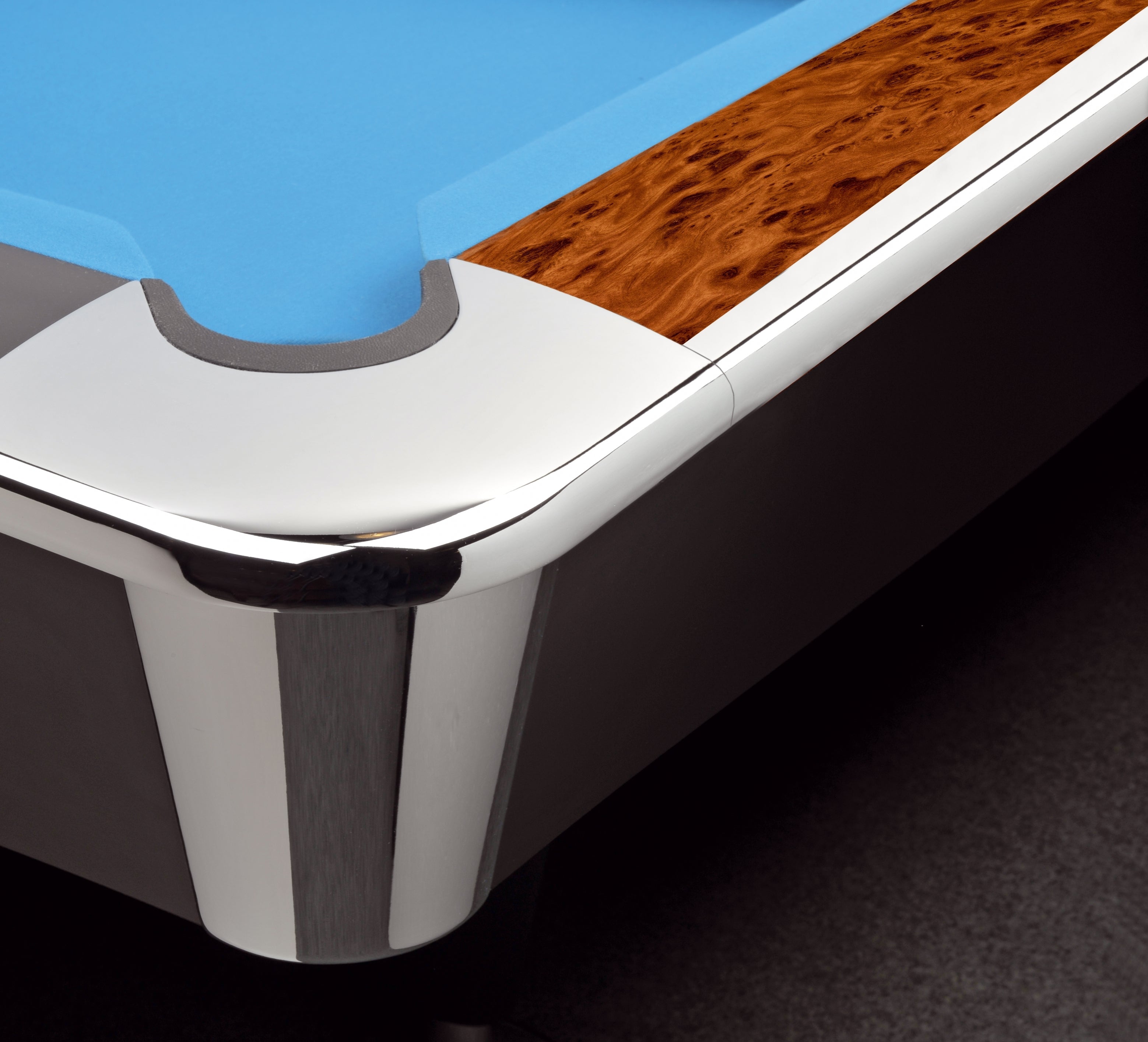 Billard Club-Master 8ft. Bandenrahmen Wurzeldekor