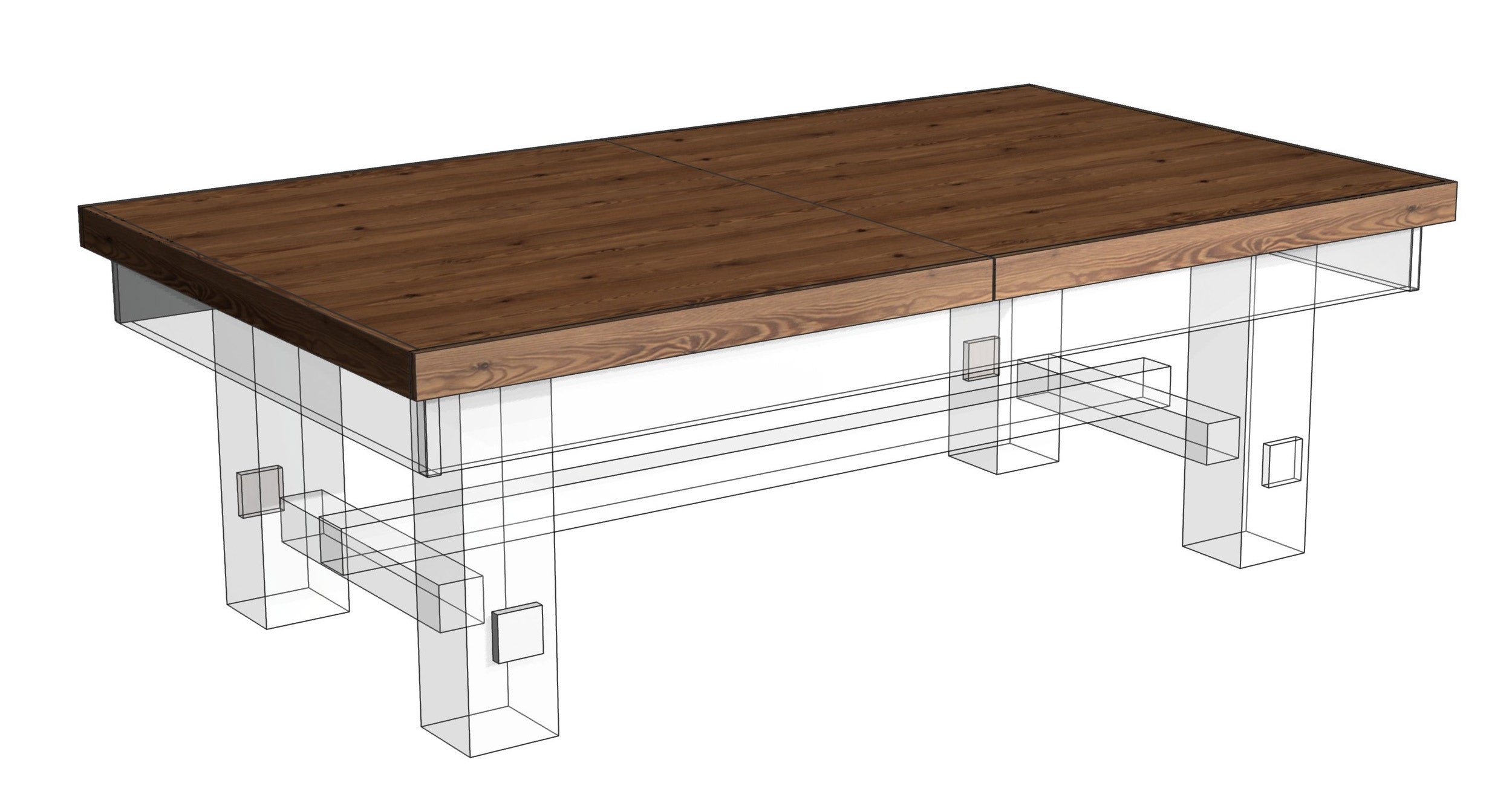 Cover plate 6ft. Cherry | 2-pcs.