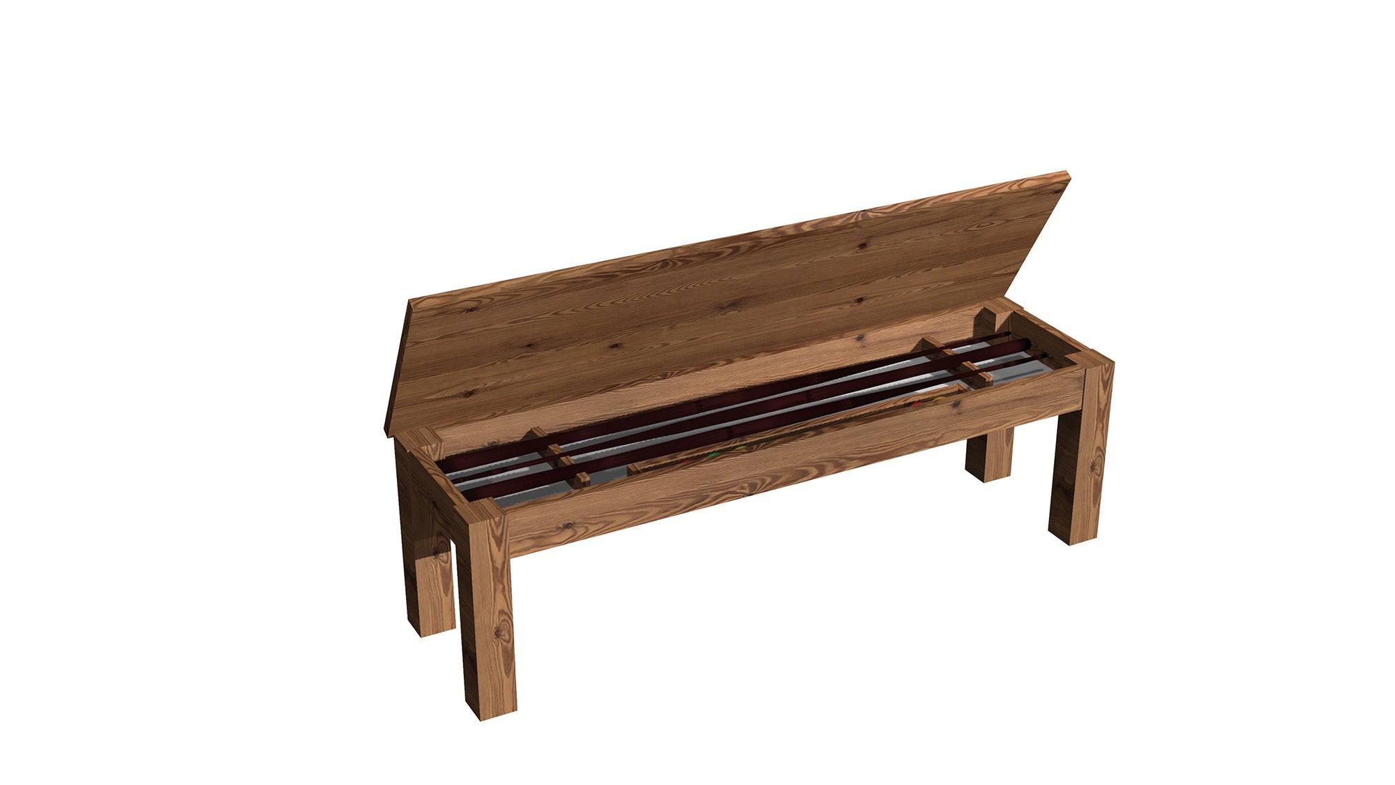 Sitzbank Madison Natur