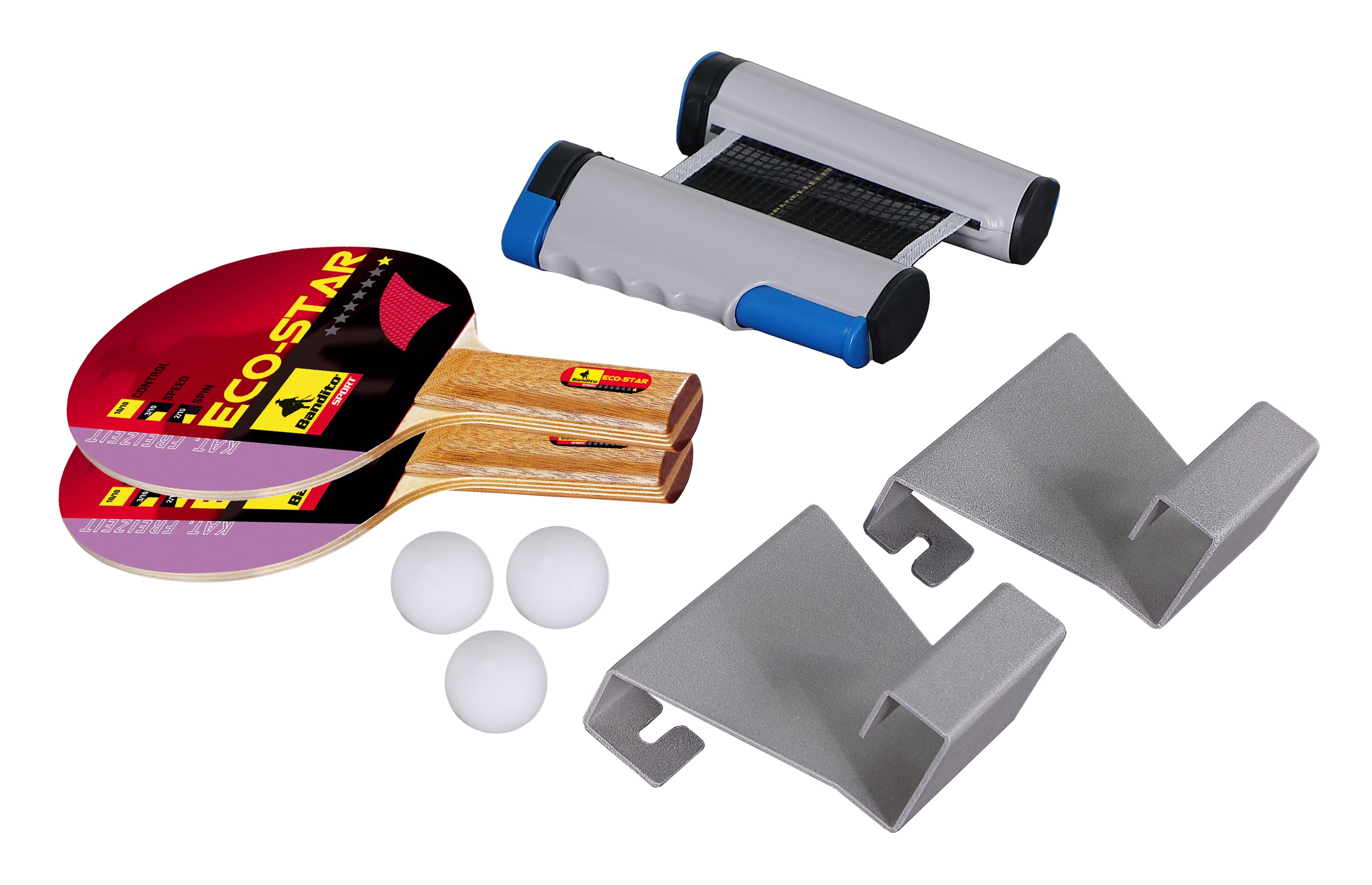 TT set complete + holder/racket