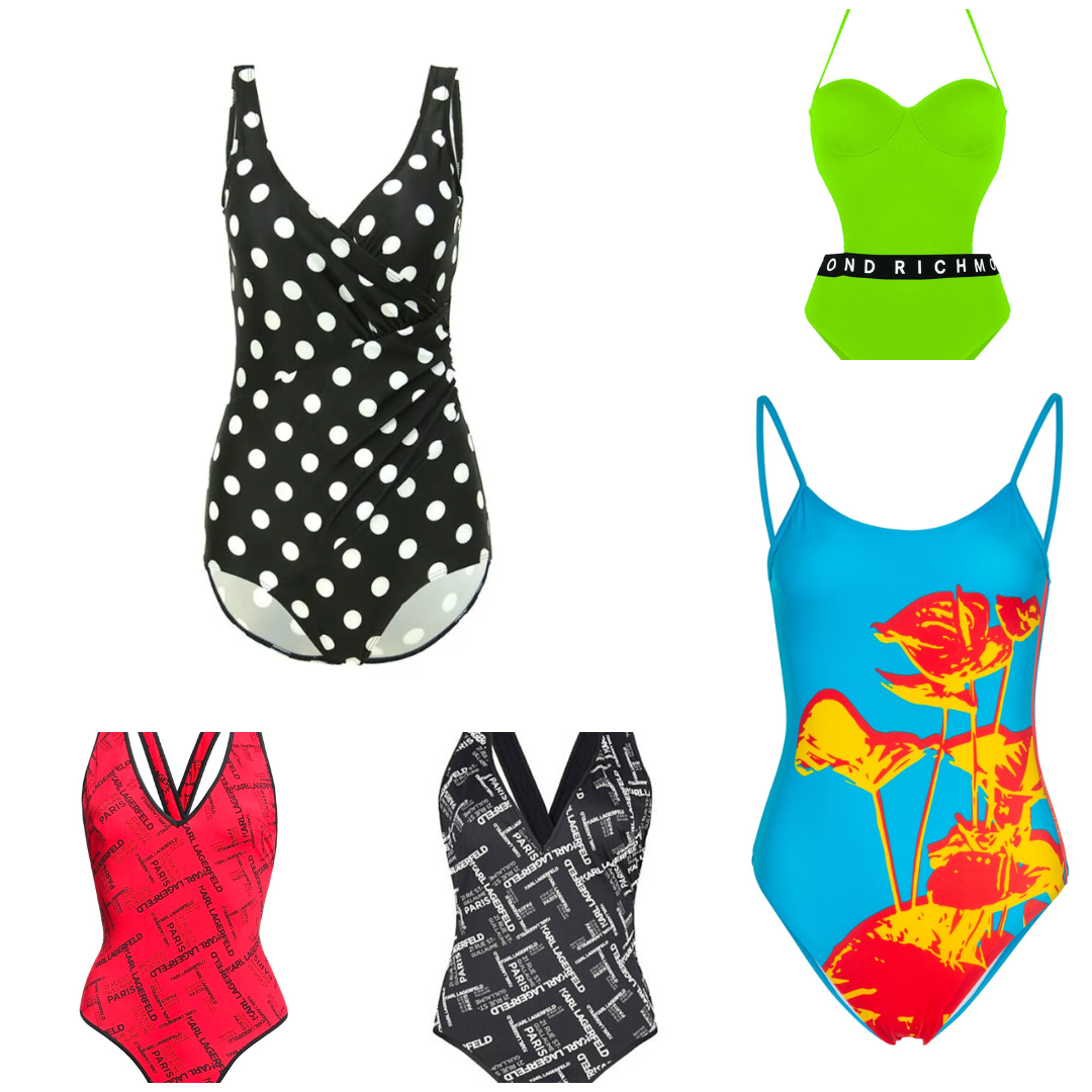 MIX of Gorgeous One-Piece Swimsuits by the Best Brands