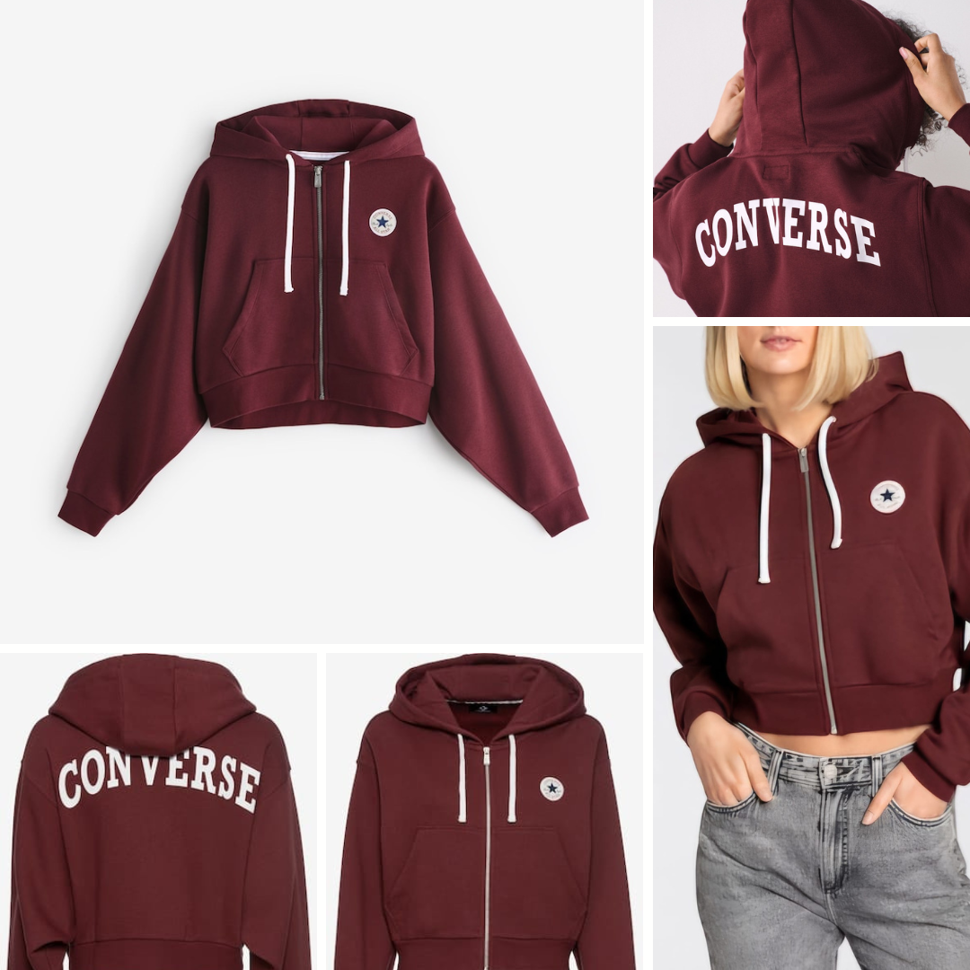 Women's Sweatshirt Jacket by Converse