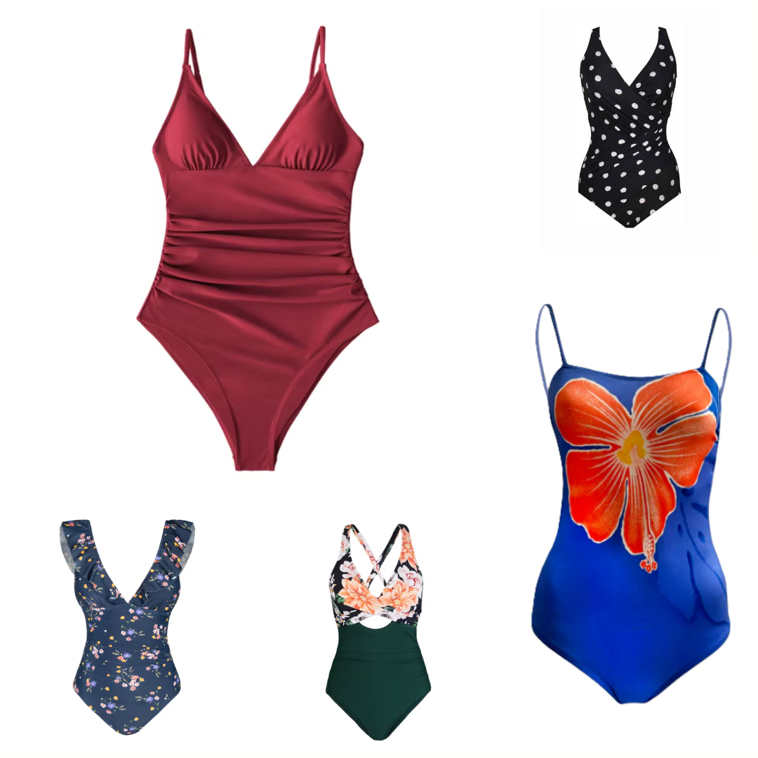 MIX of Gorgeous One-Piece Swimsuits by the Best Brands