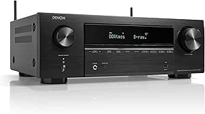 Denon AVRX1700H 7.2-Channel 145W 8K AV Receiver with HEOS Built-in