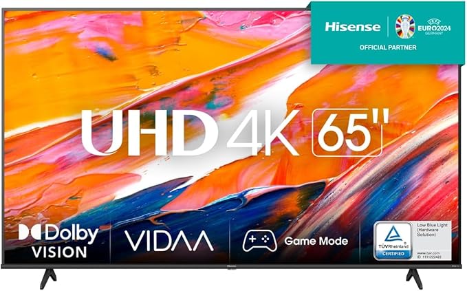 Hisense 65A6K TV 165.1 cm (65') 4K Ultra HD Smart TV WLAN Black