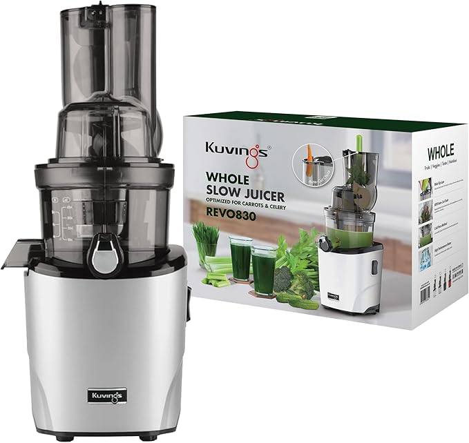 Kuvings REVO830 Slow Electric Juicer Silver 