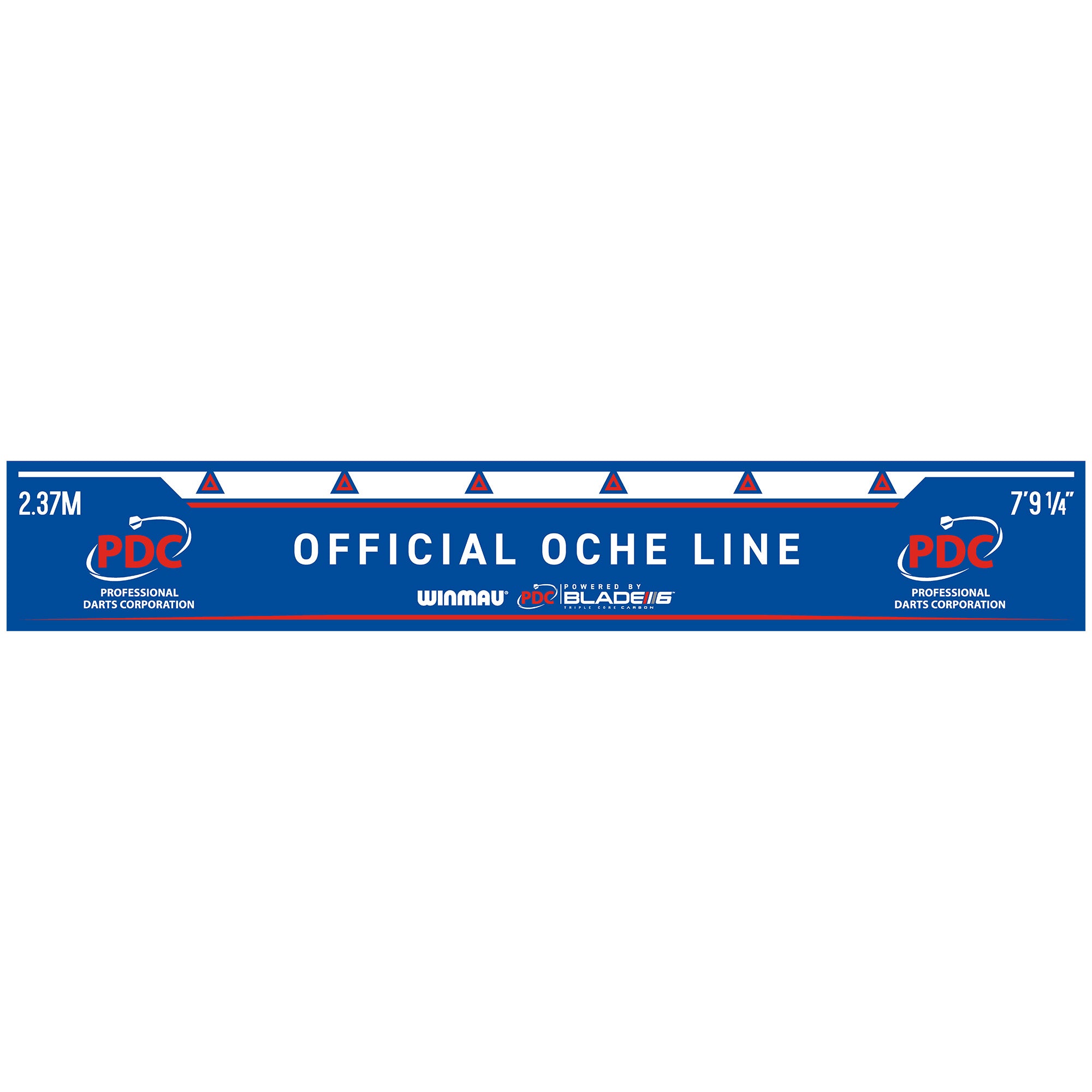 Drop line Winmau Oche line PDC blue 8767