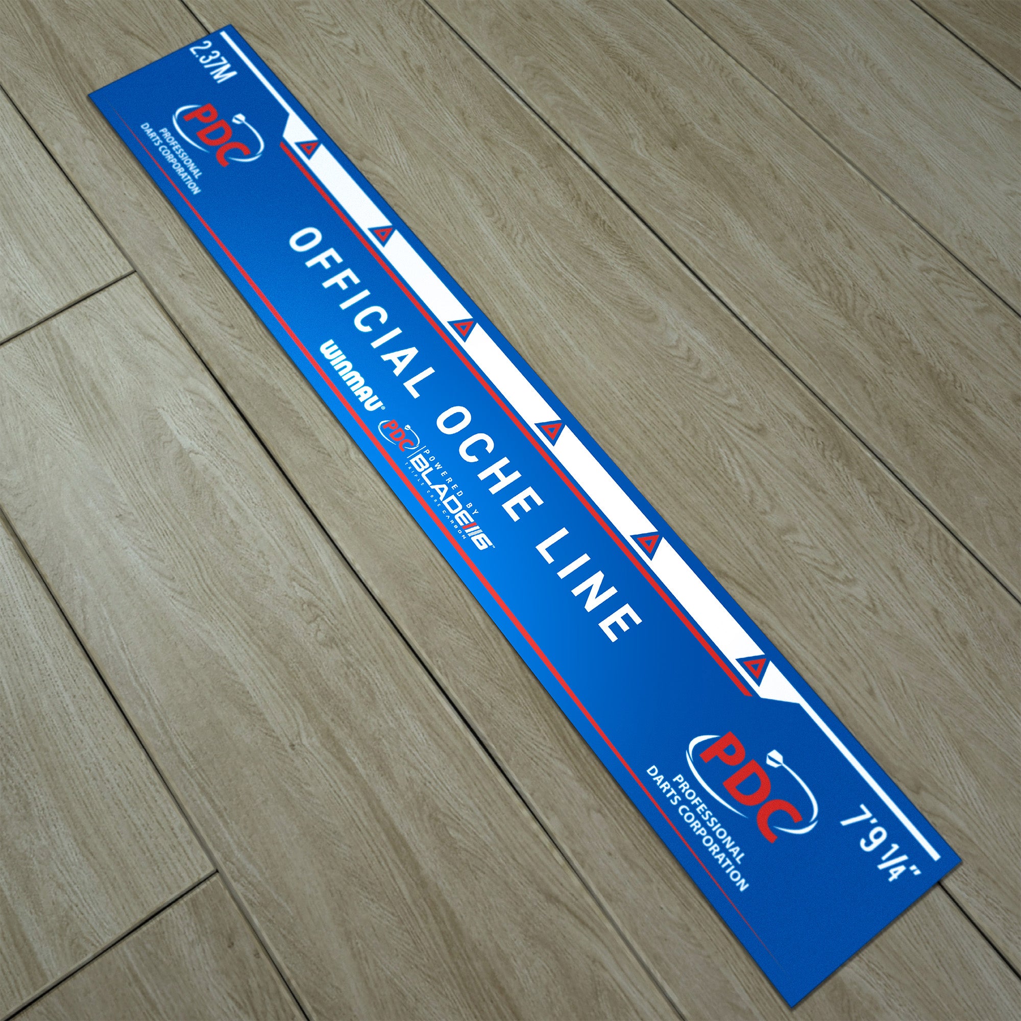 Drop line Winmau Oche line PDC blue 8767