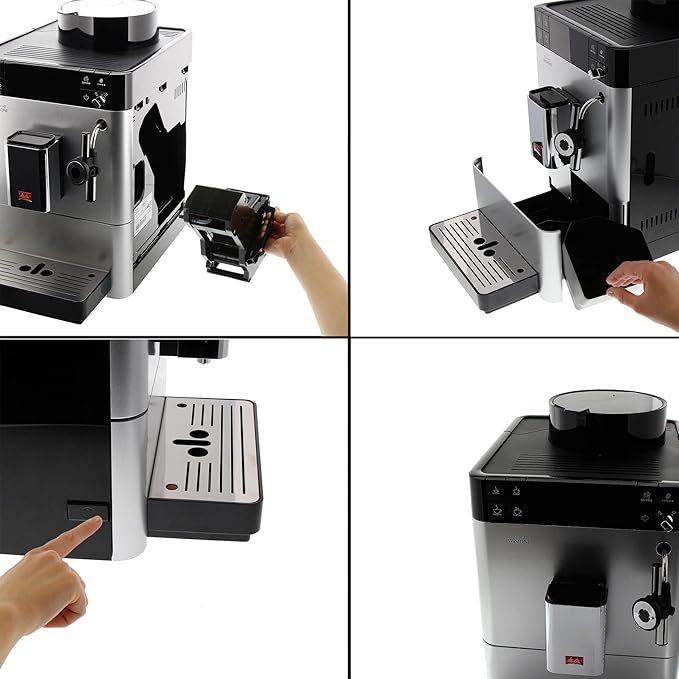 Melitta F530-102 CAFFEO Passione Coffee machine Black 