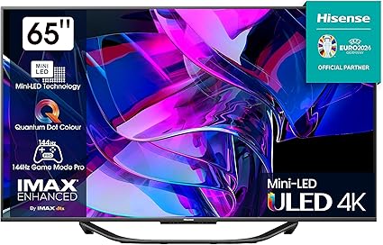 Hisense 65U7KQ 164 cm (65 inch) TV 4K Mini LED ULED HDR Smart TV
