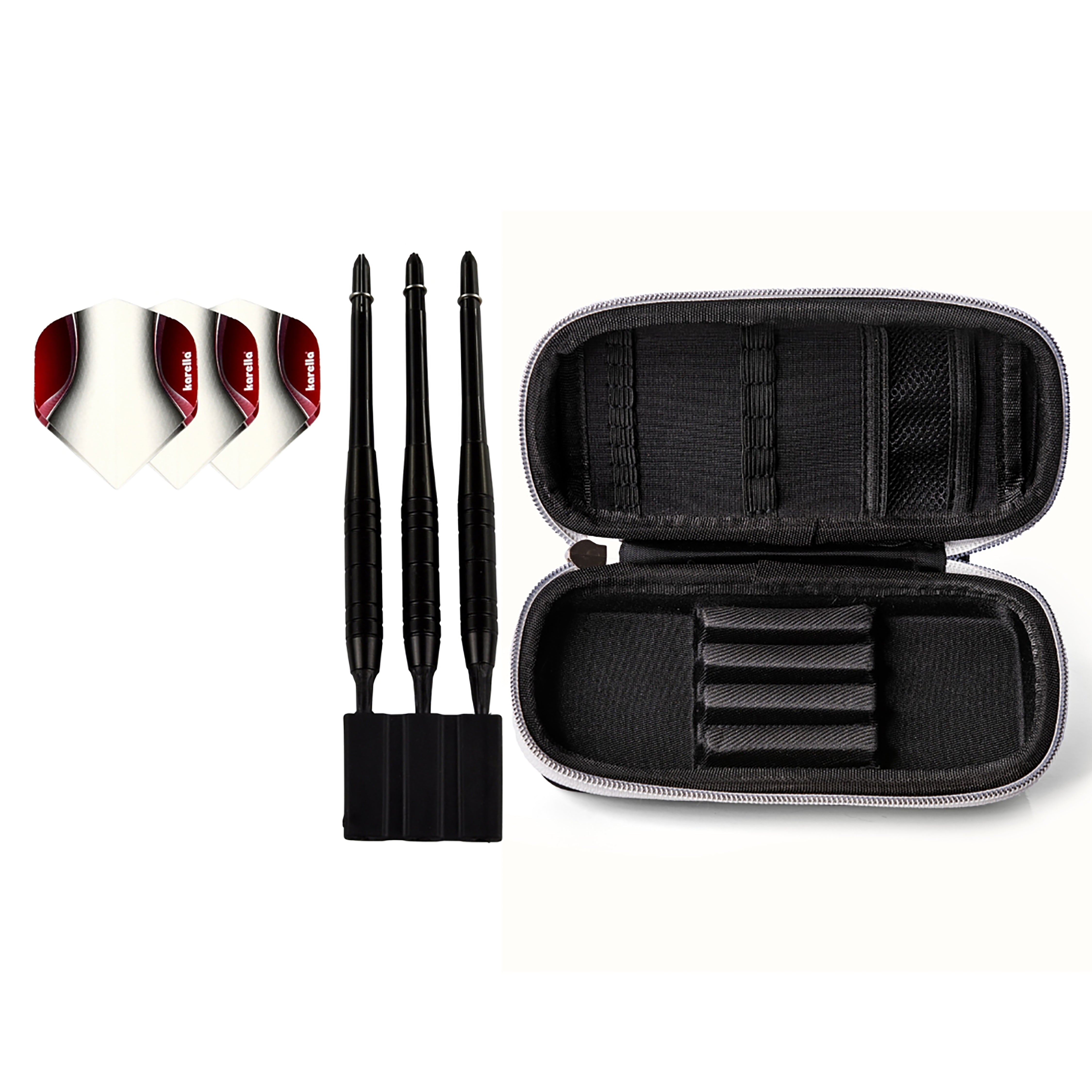 Dart set Winner Blackstar soft + dart case