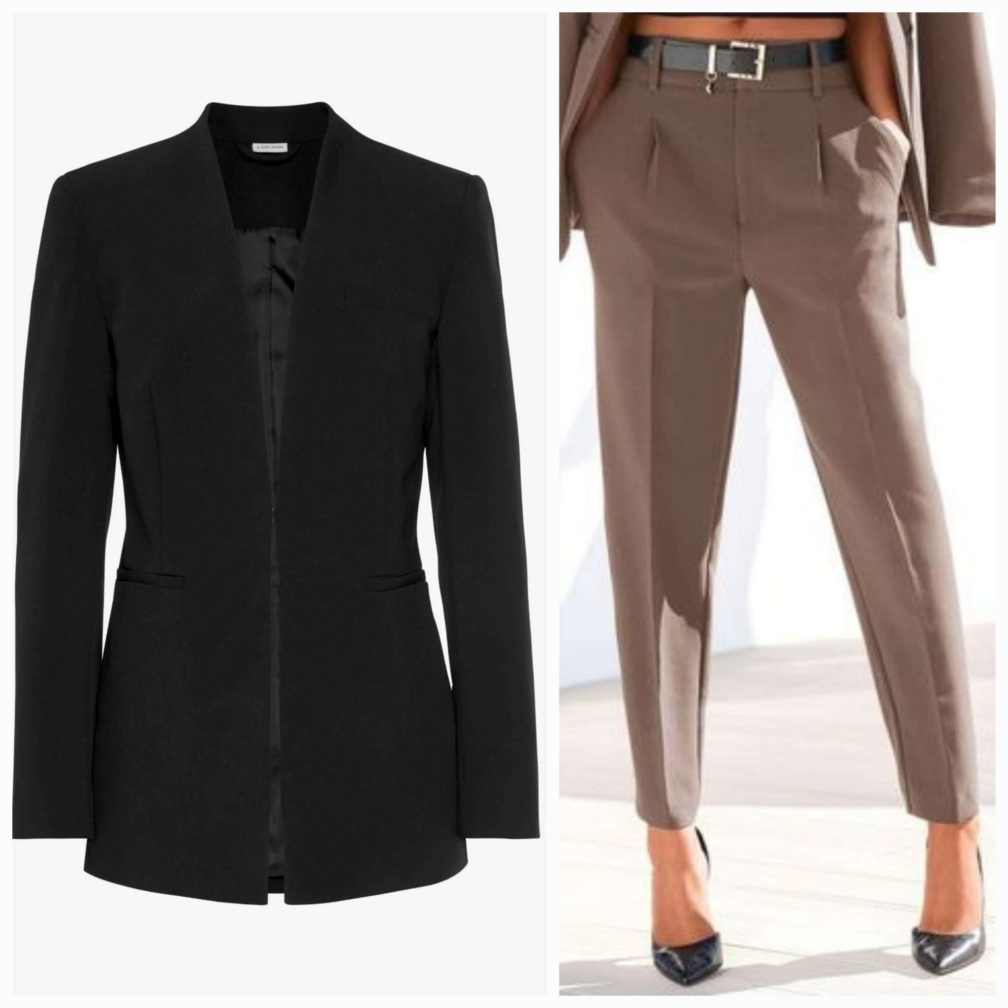 Women’s office sets blazer, trousers Lascana