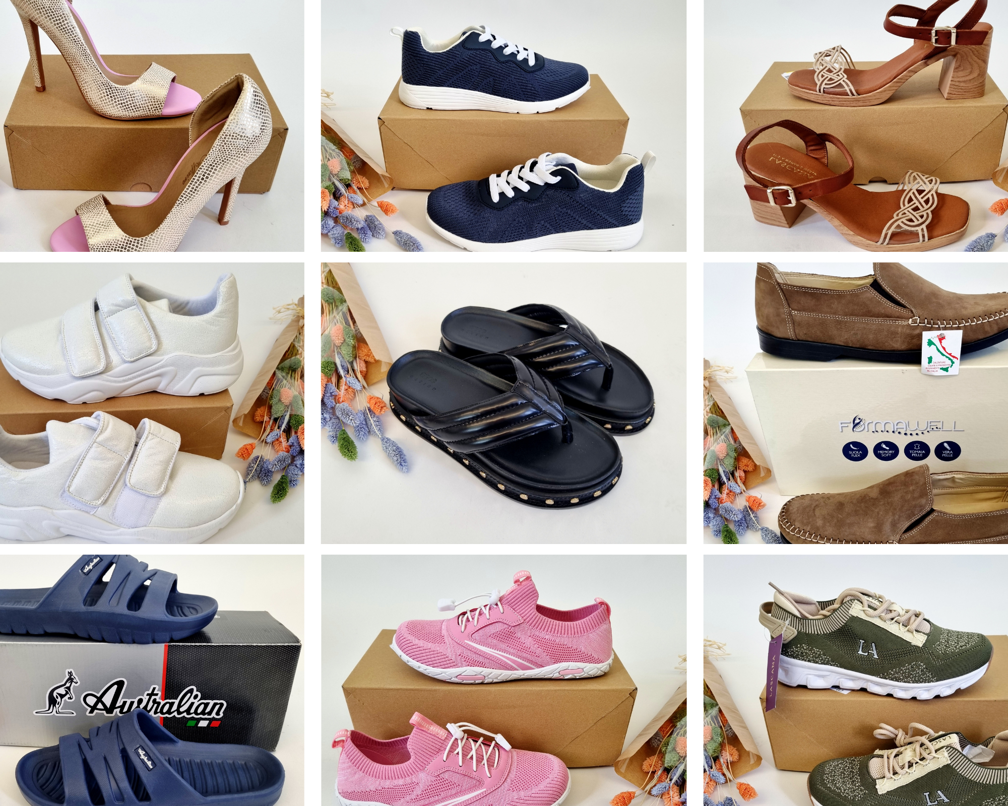 MIX of shoes from Italy & ASOS. Wholesale.