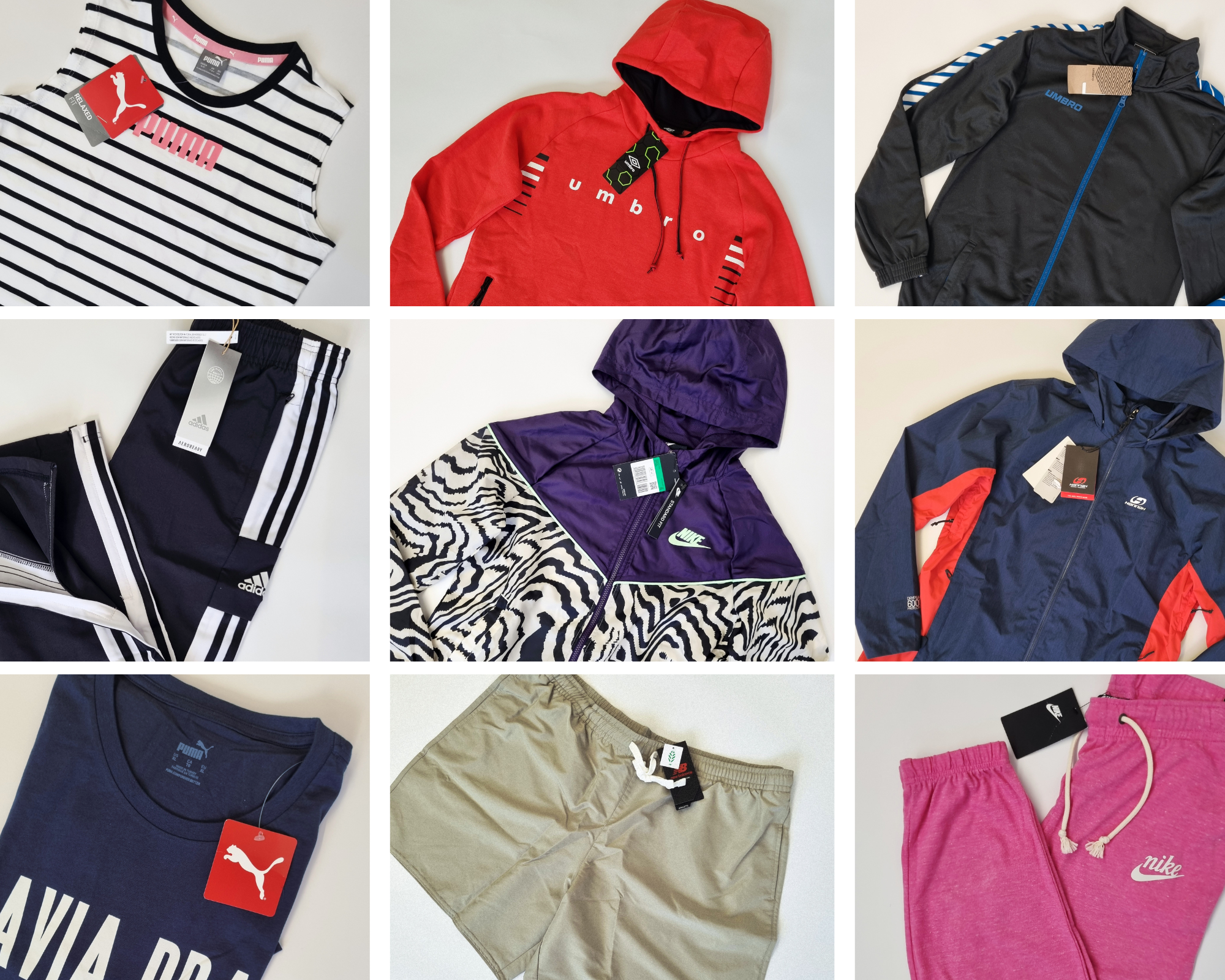 Sports MIX: clothes for men, women, children