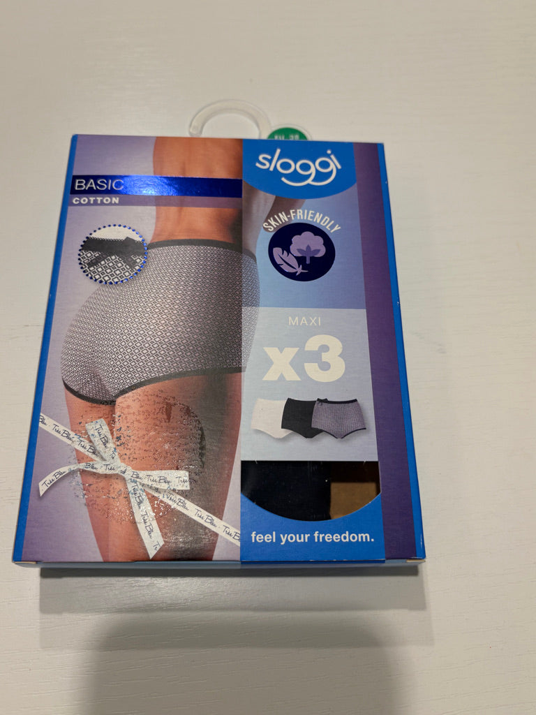 Sloggi Basic Cotton X3 in box size 38 M