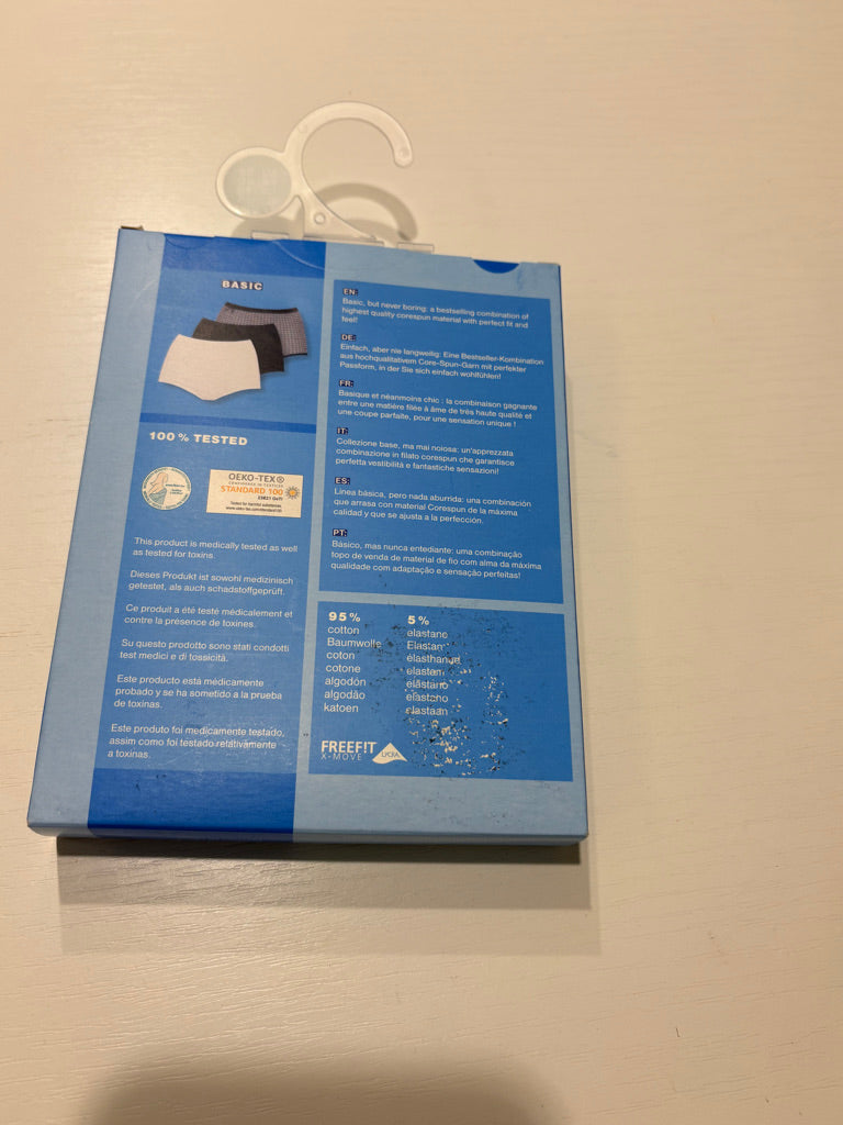 Sloggi Basic Cotton X3 in box size 38 M