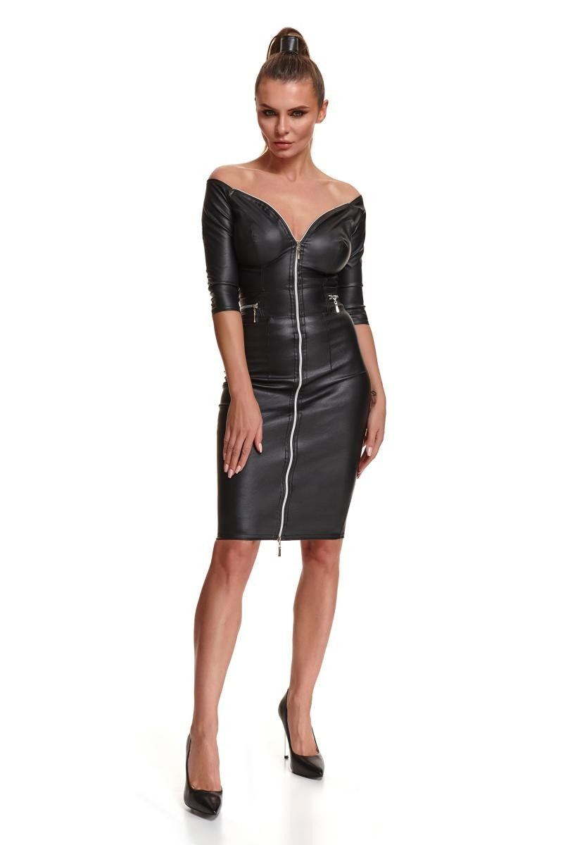 black mini dress BRMargherita001 by Demoniq Black Rose 2.0 Collection