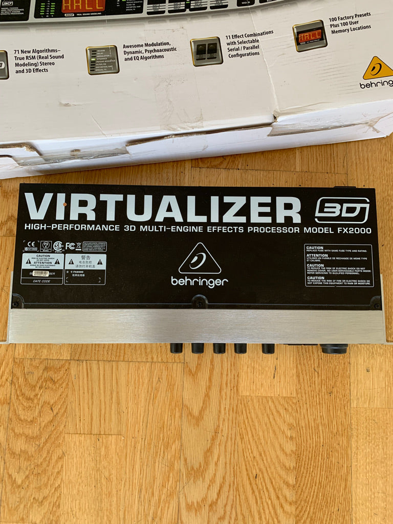 Behringer FX 2000 3D-Effektprozessor