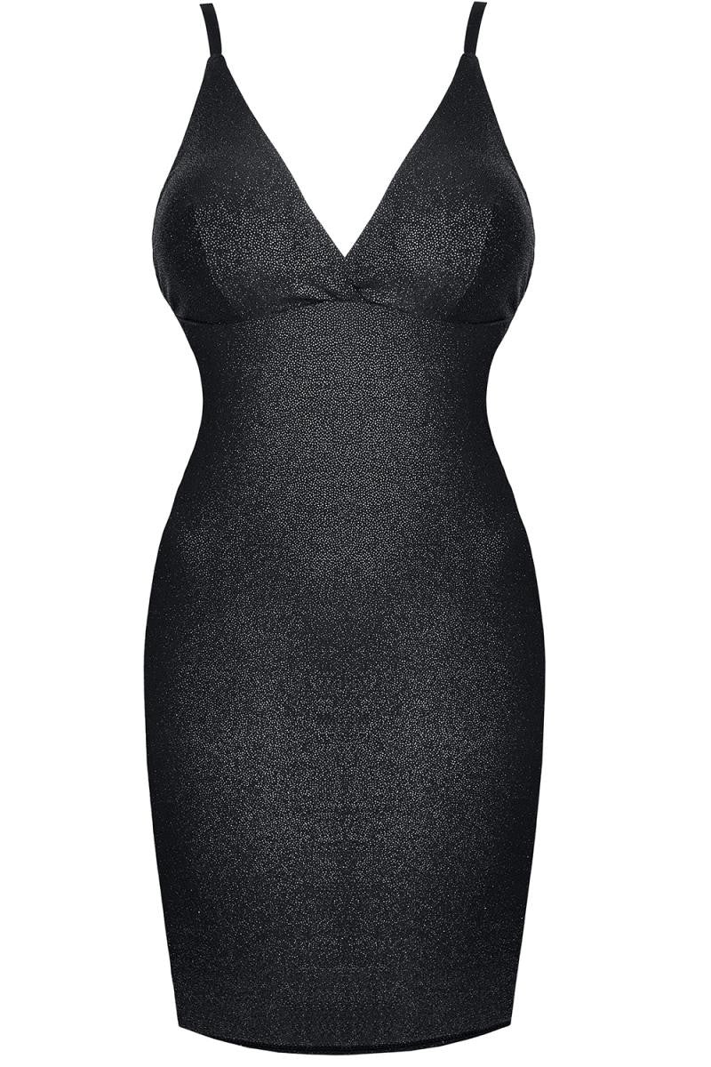 black mini dress CADR003 by Demoniq Carnival Party Line