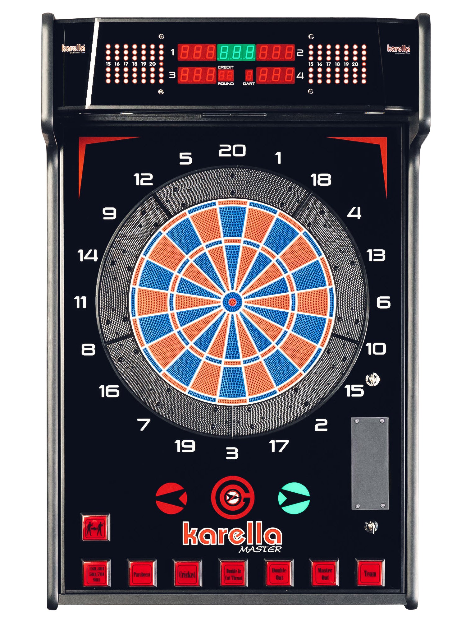 Dart machine Karella E-Master without coin slot