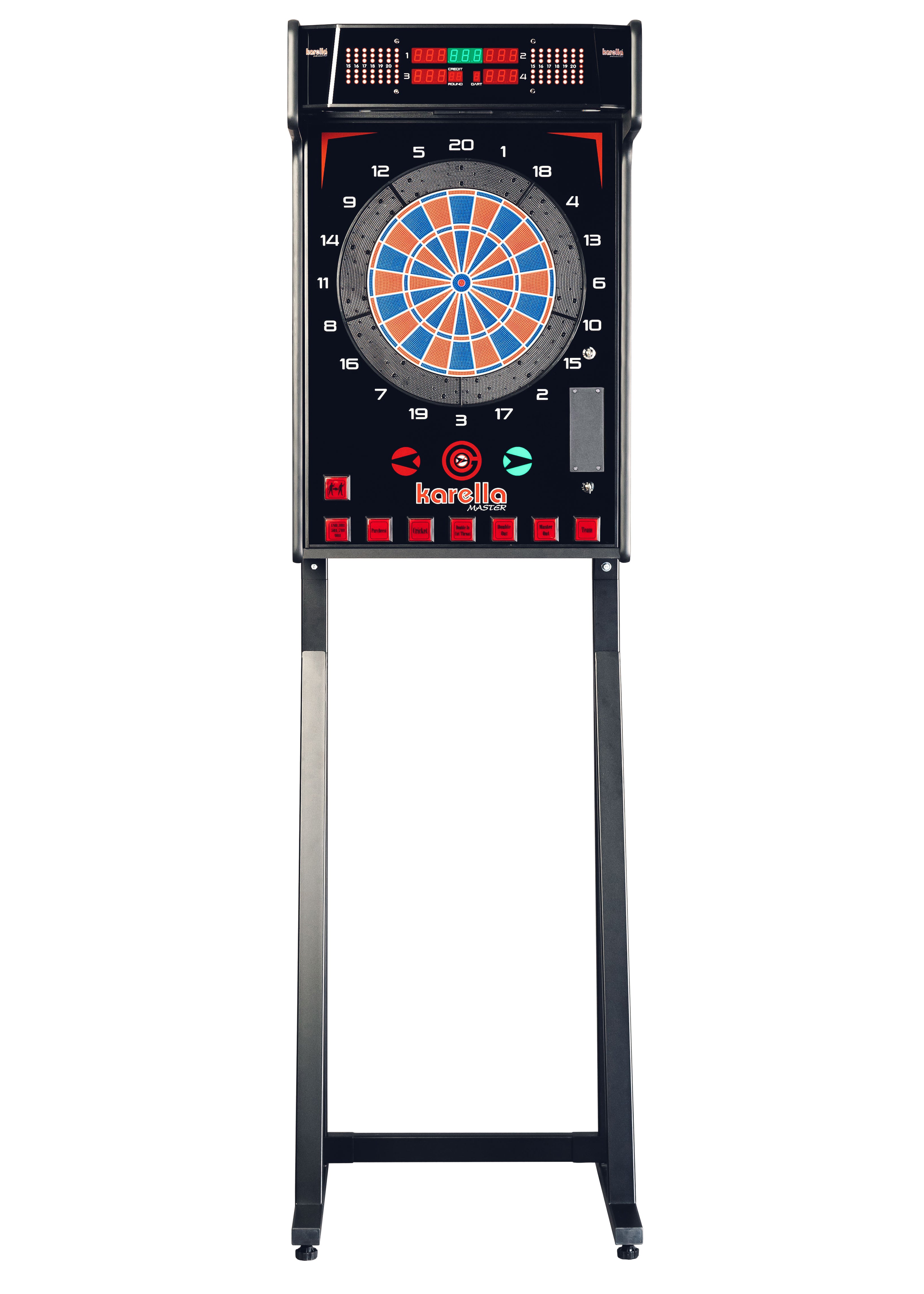 Dart machine Karella E-Master without coin slot with stand