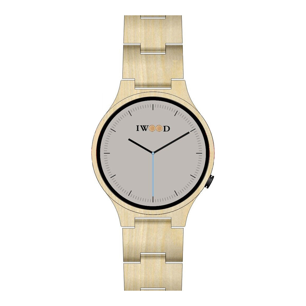 Iwood real wood men's watch IW18441001
