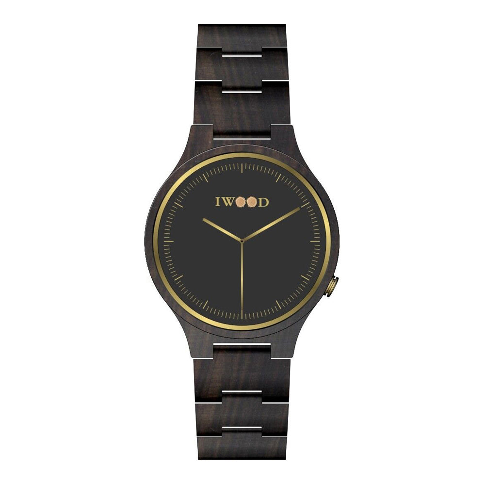 Iwood real wood men's watch IW18441003