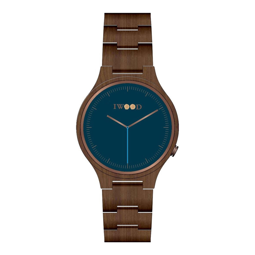 Iwood real wood men's watch IW18441004