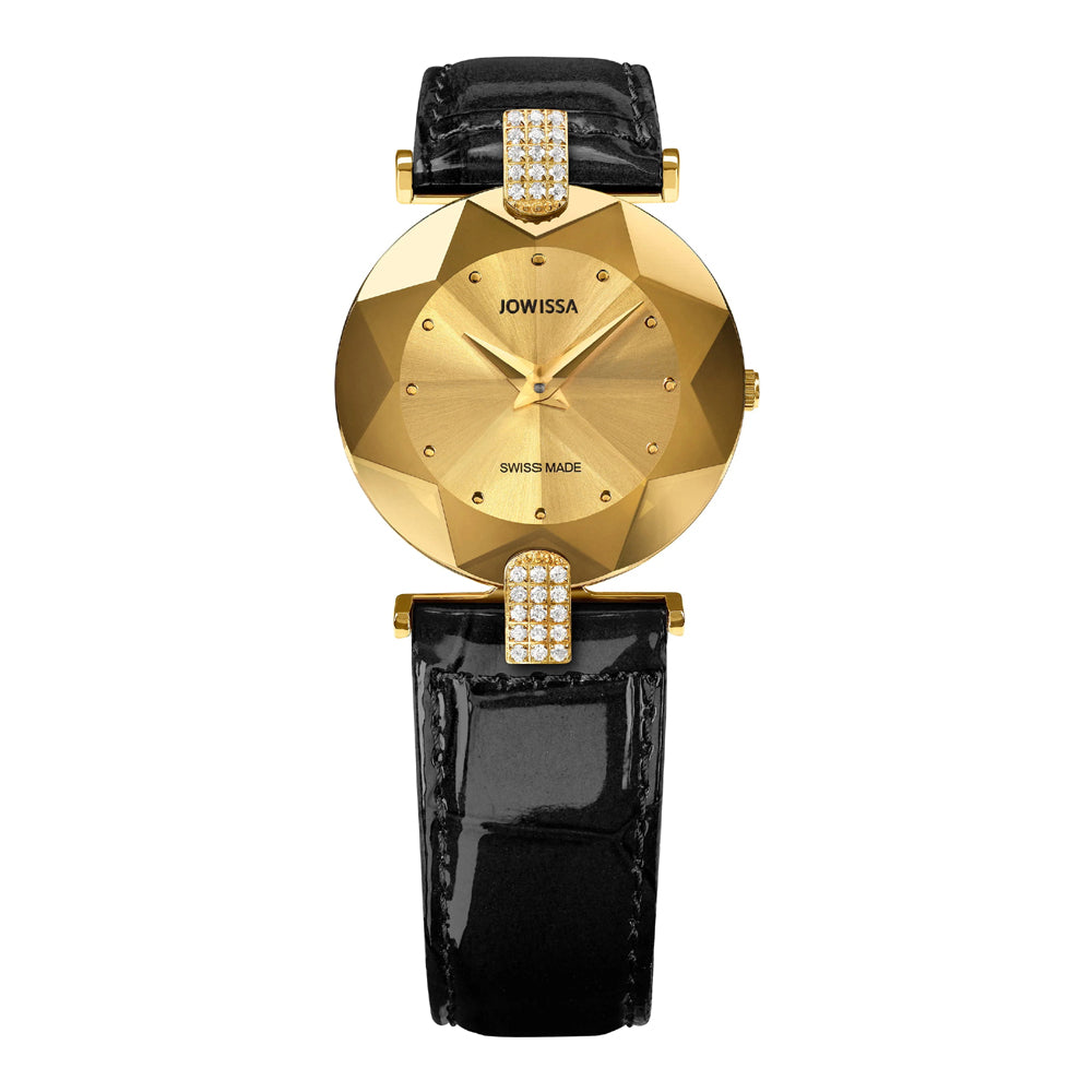 Jowissa Facet Rhinestone J5.009.S Ladies Watch