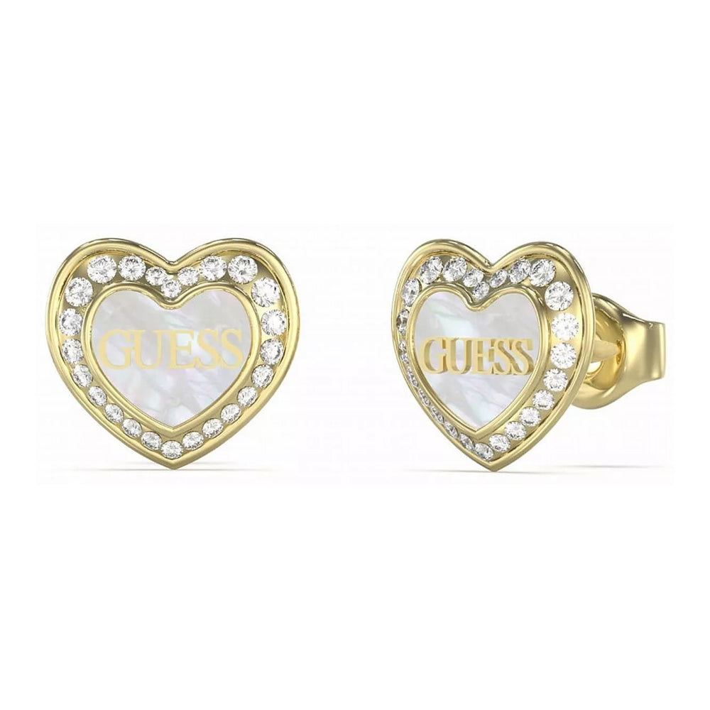 Guess Damenohrringe JUBE04028JWYGWHTU
