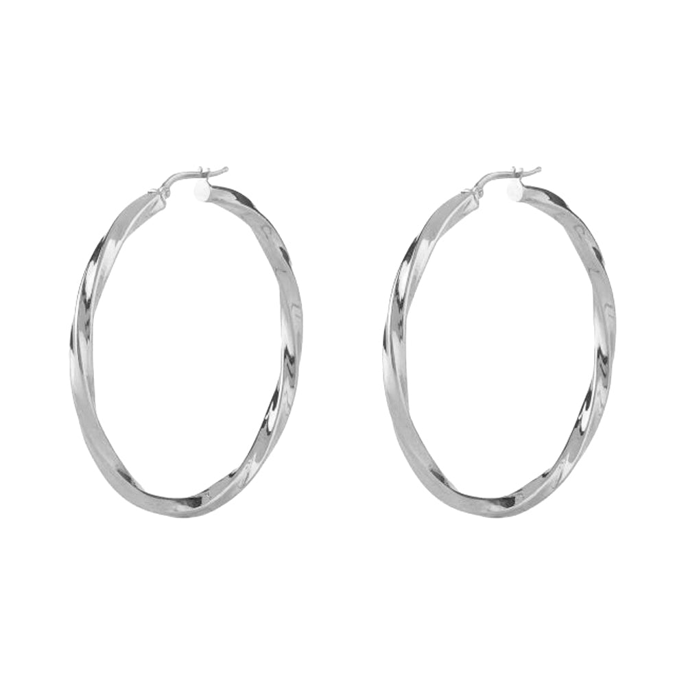 Guess Hoop Earrings for Women JUBE04185JWRHTU