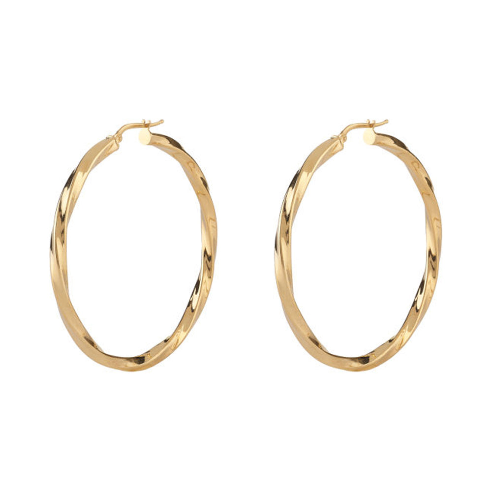 Guess Hoop Earrings for Women JUBE04185JWYGTU